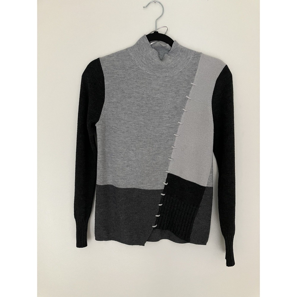 Seven Sisters Color Block Sweater Size Small